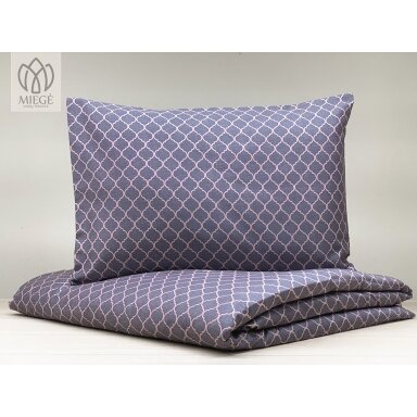 Satino patalynės komplektas "ARABESQUE VIOLET"