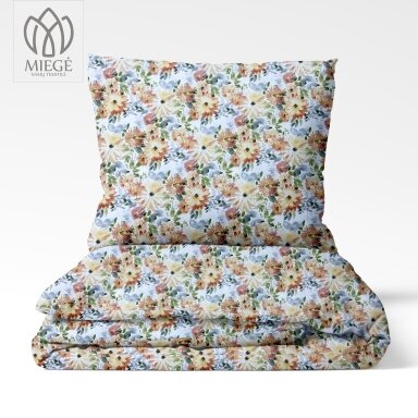 Satino patalynės komplektas "FLORAL"